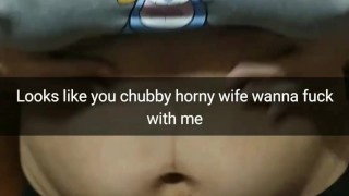 Young MILF wife wanna fuck and huge creampie inside her pussy! [Cuckold. Snapchat]