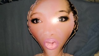 I bought my first blow up doll to see what it's like