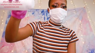 Extra Super Stinky Diaper Change with Gloves and Face Mask