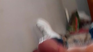Busting a load with my huge dick (teaser) like and ill post the big Load!! 
