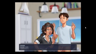 Summertime Saga Part 76: Fucking Tina at The Office