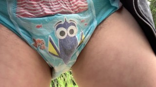 Bella ABDL public outdoors