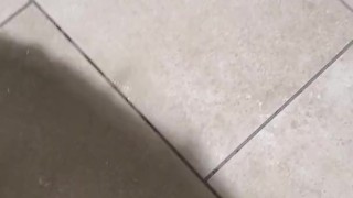 Shakily Pissing in the Garbage