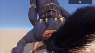 Wild Life / Gay Furry POV Lion and Wolf