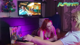 Сводная сестра подарила Cyberpunk 2077 на Рождество || Murstar