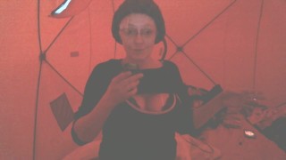 TENT LIFE with Slutty MILF