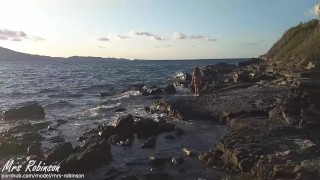 He made me Squirt and Fucked me by the sea
