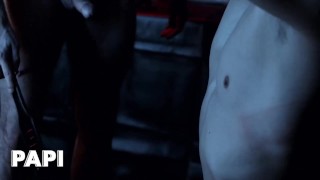 Papi - Hot Stud Logan Styles Enjoys Being Tied Up And Ass Fucked By Rocky Vallarta