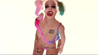 Cum on Harley Quinn Face JOI Encouragement