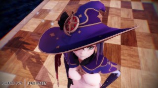 Genshin Impact - Mona LAMB [MMD R-18]