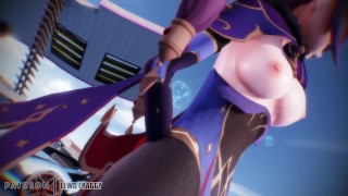Genshin Impact - Mona LAMB [MMD R-18]