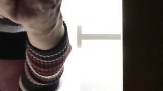 Naughty girl didn't wear her panties today and you can see up her skirt