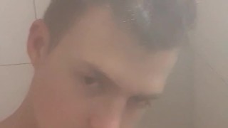 Fun time in shower Masturbation