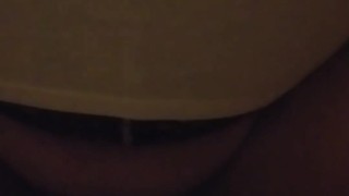 Bbw rides dildo cums quick!