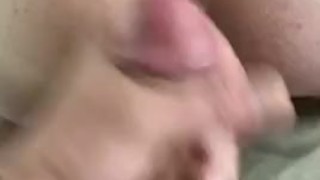 Rimming and cumming on his bisexual tight asshole