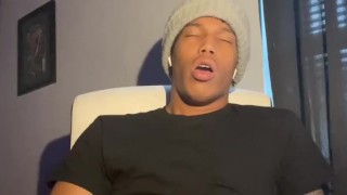 shaking legs orgasms while nutting and moaning