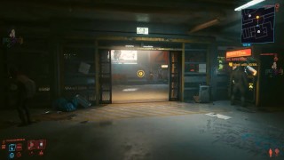 Exploring Cyberpunk 2077 Street route Part Two V goes nude for science!