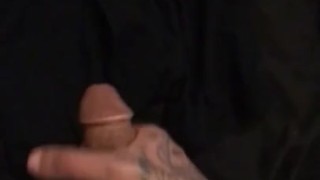 Jacking my big cock before my wife gets home from work