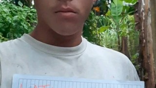 HACIENDO UN VIDEO PARA MI NOVIA