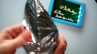 Sinnovator Thick Silicone GIANT Butt Plug - UNBOXING (Bottomtoys)