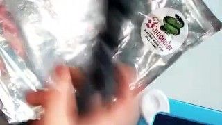 Sinnovator Kraken Double Depth Training Platinum Silicone Dildo - UNBOXING Bottomtoys