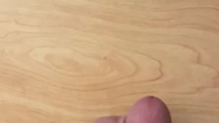 Big cock shoots cum everywhere 