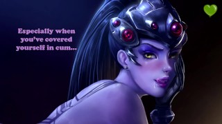 WIDOWMAKER IMPOSSIBLE BREATHPLAY (HENTAI JOI) (Breathplay, Facesitting, Ass Worship, Femdom, Denial)