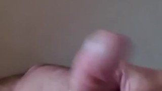 Hairy Dad Wanking Cock