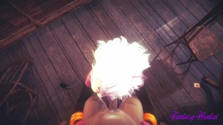 Dragon Ball - POV C21 Blowjob