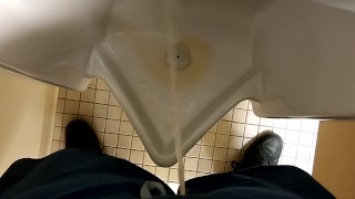 Taking a piss at work