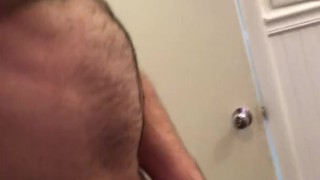 Fit straight guy jerk off teaser