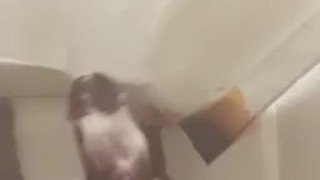 Soapy BBC in shower 
