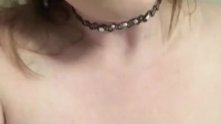 Riding Big Dildo On The Shower Seat Amateur Milf Solo 