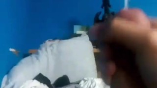 Busting a huge load (recovered old nude)