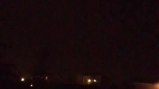 Went outside in freezing rain to turn off the lights got naked instead 