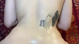 Cute little pawg got a new BBC toy