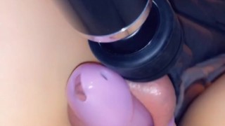 Cumming in my cage!