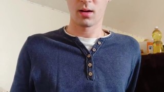 Teen boy masturbation and big cumshot