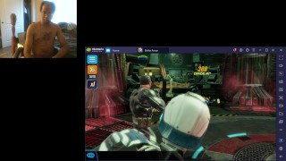 BLACK ASPIE PLAYING MARVEL STRIKE AND ENJOYING IT