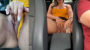 I Went to Work As an Uber and Hot Blonde Masturbated in the Car on My First Day Trailer 
