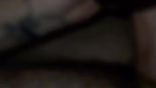 White Boy uses Ebony Pocket Pussy to get off