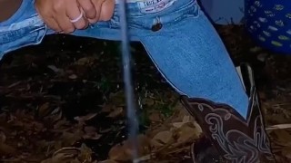 Power piss at our friend’s Christmas party. Couldn’t make it to the toilet. 