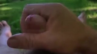 outside