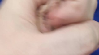 Quick jerk off while at work