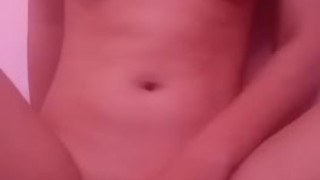 Sexy asian rubbing pussy tease