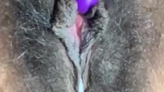 close up while my pussy drips cum