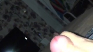 Uncut Cock Masterbation w/ CUMSHOT
