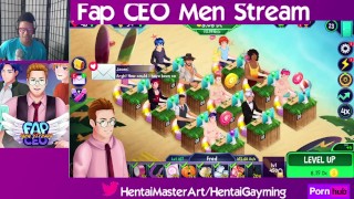 Nervous Novice! Fap CEO Men stream #39 W/HentaiGayming