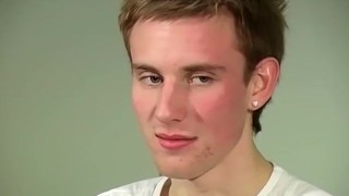 Smooth UK man jerks his big cock before a massive cumshot