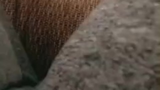 Rubbing my clit through my leggings 